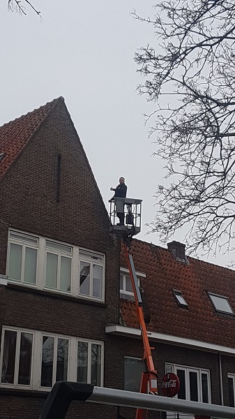  stormschade dak Hellevoetsluis